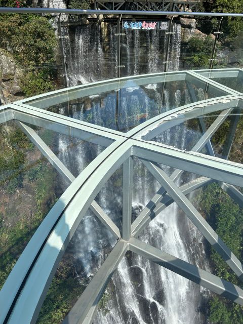 Guangzhou to Gulong Canyon and Cave Fairland PRI Day Tour - The 202-meter Glass UFO Platform
