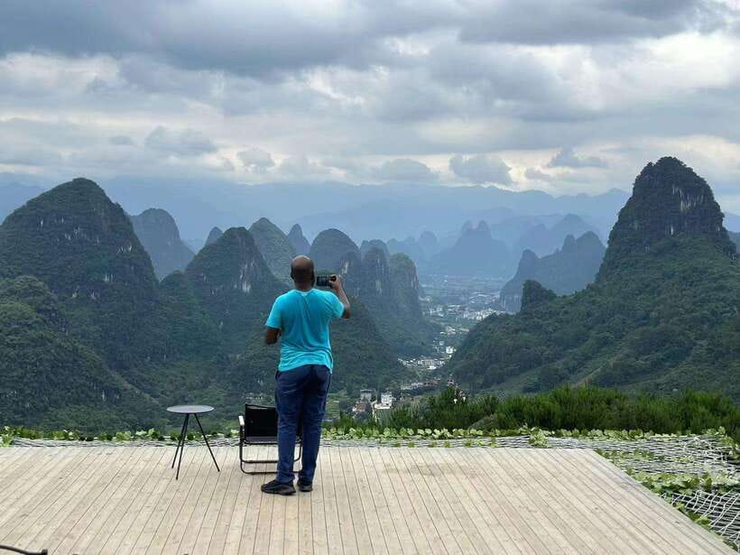 Guilin:1-Day Yangshuo bird's eye view mountains private tour - Ruyi Peak’s 2.3-kilometer ropeway