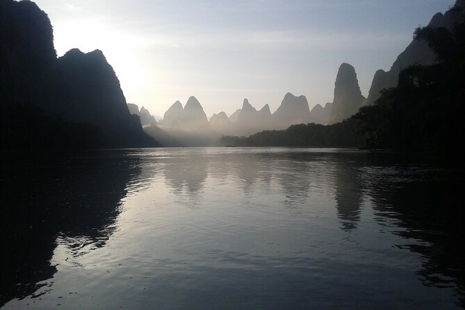 Guilin Highlights Tour Li River to Yangshuo and Xianggong Hill - Four hours among the Li River peaks