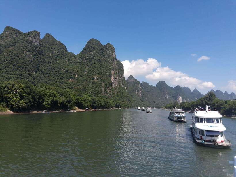 Guilin: Li River Cruise with Transfer to Yangshuo - Boarding at Zhujiang Pier