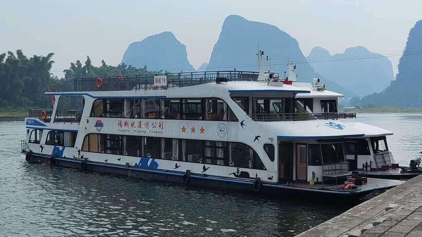 Guilin: Li River Cruise with Transfer to Yangshuo - Four hours among karst peaks