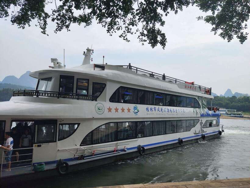 Guilin: Li River Cruise with Transfer to Yangshuo - Choosing the three-star or four-star boat