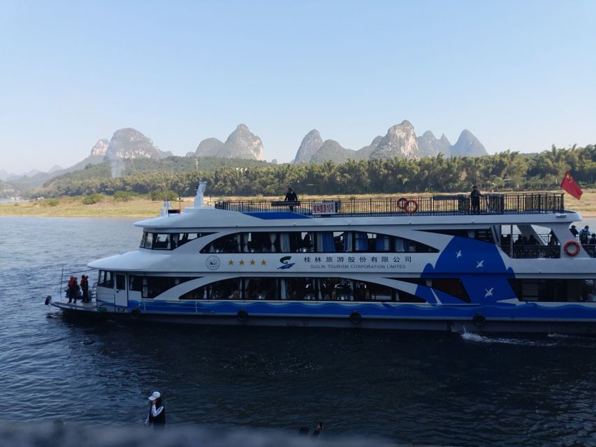Guilin: Private Full-Day Li River Cruise and Liusanjie Show - Reaching Yangshuo and finding your afternoon pace