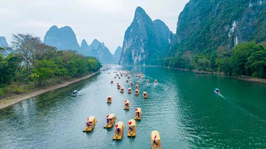 Guilin Yangshuo: Full-Day with Silver Cave & Bamboo rafting - Key points at a glance