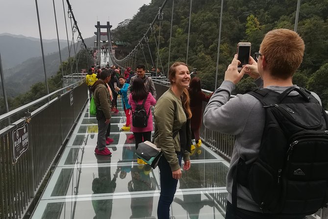 Gulong Gorge Skywalk Glass Bridge and Waterfall View Private Tour - Timing, comfort, and planning advice