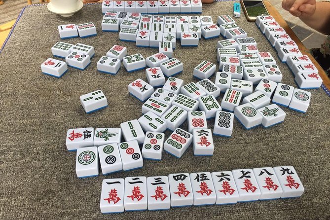 Half-day Private Mahjong course in Local Tea House - First Stop: A Local Market for Sichuan Spices