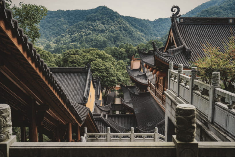 Hangzhou Private Day Trip by Bullet Train from Shanghai - Faxi Temple and its wooden Buddha