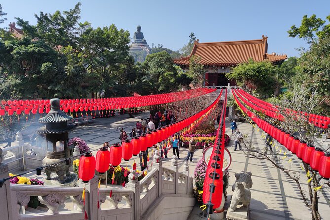 Hong Kong's Top 2 sites: Private Victoria Peak & Big Buddha Tour - The Big Buddha with direct vehicle access