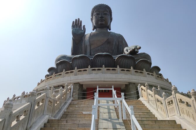 Hong Kong's Top 2 sites: Private Victoria Peak & Big Buddha Tour - The Ngong Ping 360 Crystal Cabin downhill