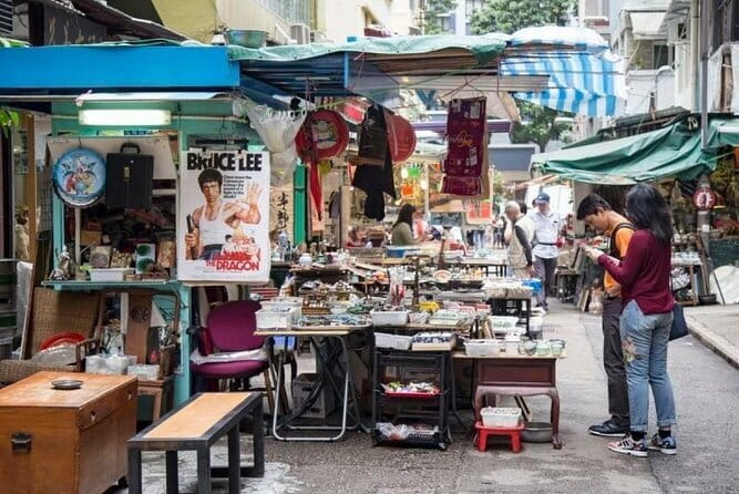 Hong Kong Street Food Tour with Locals - Dim Sum, Wonton & more - Bonham Strand West and Hong Kong’s trading past