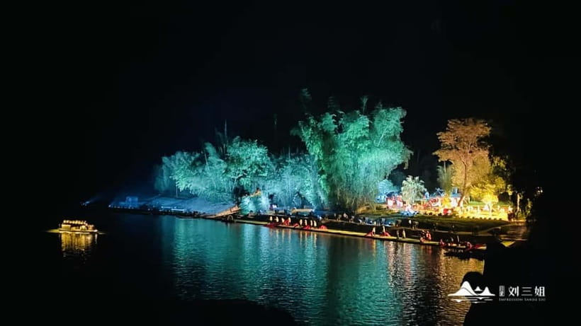 Impression of Liu Sanjie in Yangshuo, Guilin - Six Chapters Tell the Story Through Music and Movement
