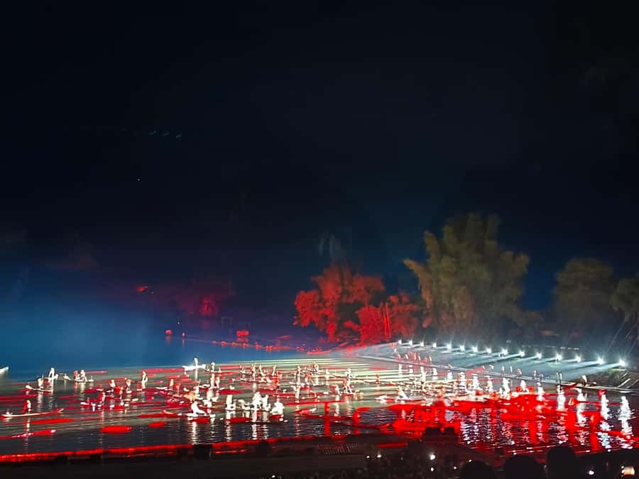 Impression Sanjie Liu Show Ticket - The ticket handoff needs special attention