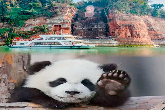 Leshan Buddha + Panda Base or Old Tea House Private Day Tour - Key points at a glance