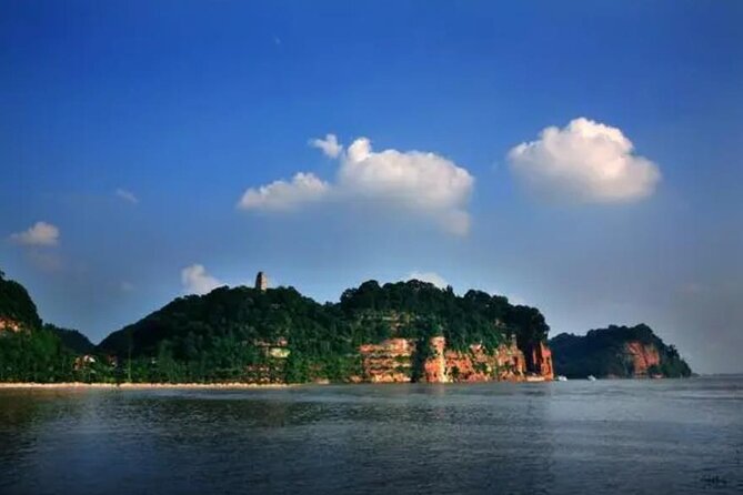 Leshan Buddha + Panda Base or Old Tea House Private Day Tour - Seeing the Leshan Giant Buddha by boat