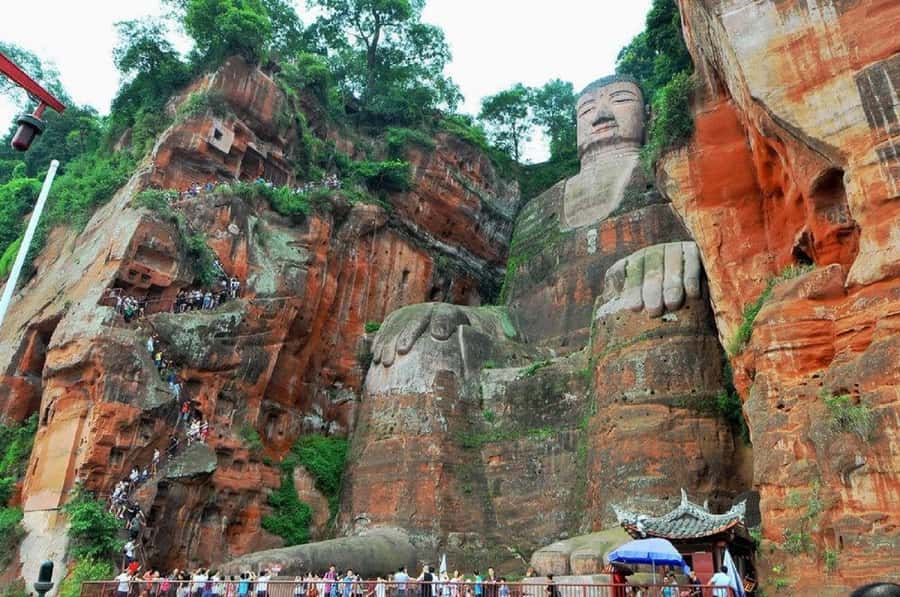 Leshan Grand Buddha Scenic Area and Panda Park Day Tour - The guide can make or break the long schedule