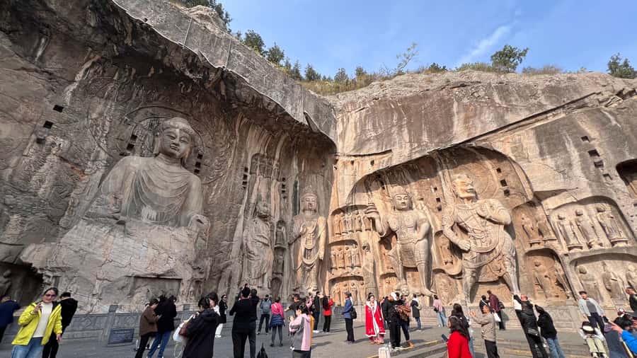 Luoyang: Day tour from Xian or LuoYang with tickets options - What the private guide and driver change