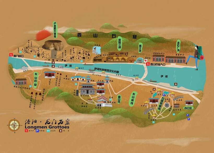 Luoyang: Longmen Grottoes Entry Ticket Only Option - Walking, weather, and access