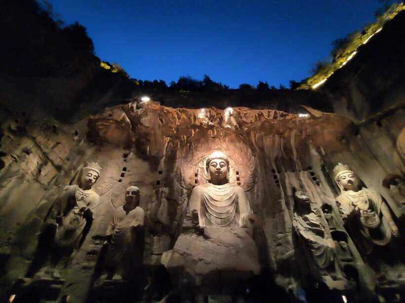 Luoyang: Longmen Grottoes Optional Tours or Tickets Only - The electric shuttle and the walk to the caves