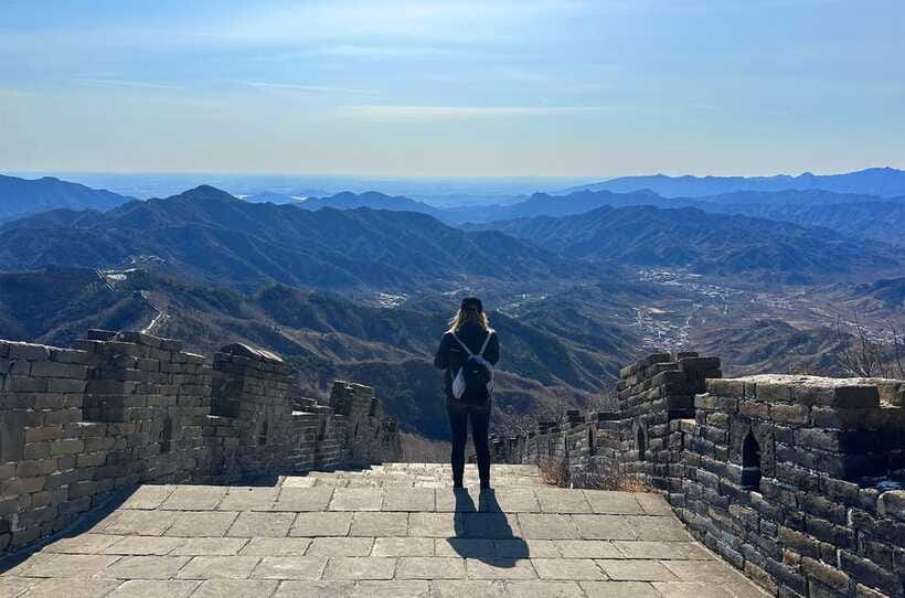 Mutianyu Great Wall 5-KM Guided Hike with Uphill Cable Car - Lunch, tea, and the MuBus base