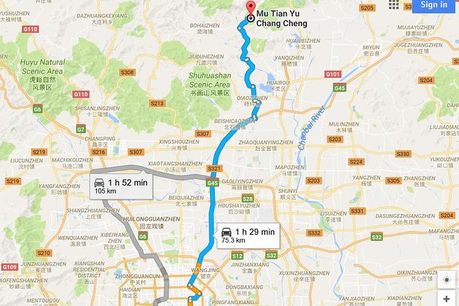 MuTianYu Great Wall and Forbidden City Day Trip by Licensed Cab - Self-guided freedom, with a few limits