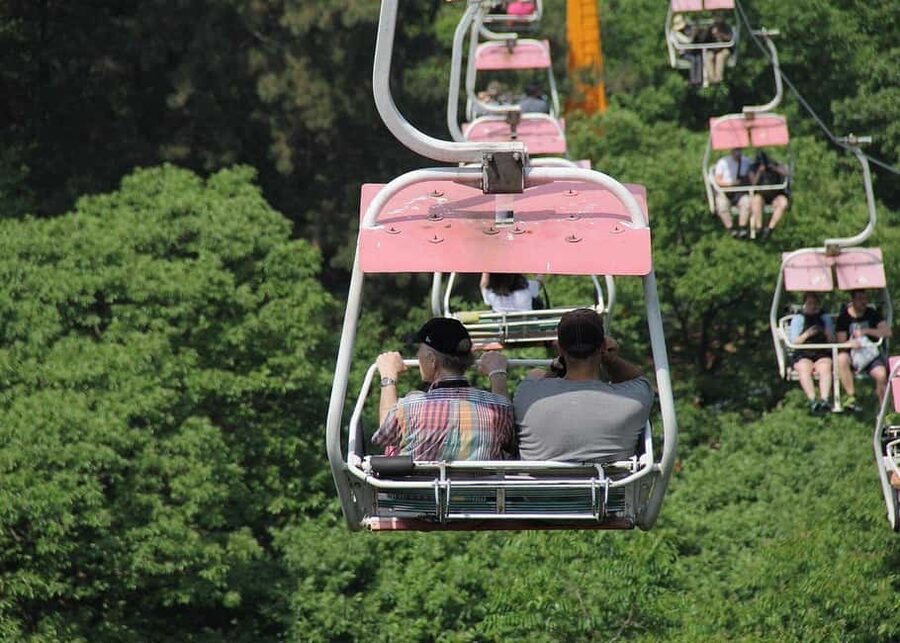 Mutianyu Great Wall Entry Ticket Chairlift Up Toboggan Slide - What happens after you arrive at Mutianyu