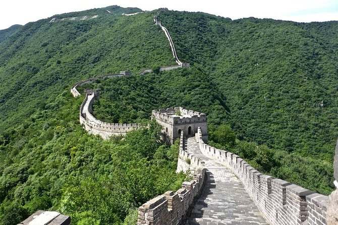 Mutianyu Great Wall Private Tour(Include All Tickets) - The parking lot, shuttle bus, and wall entrance