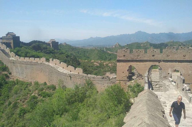 Mutianyu Great Wall Private Trip VIP Fast Track from PEK Airport - Arriving at the restored Ming-era wall