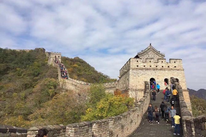 Mutianyu Wall Cable Car/Toboggan Ticket+Transfer&Guide Option - Walking the watchtowers and taking in the views