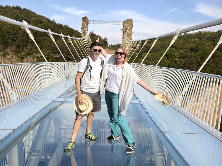 One Day Mini Group Tour to Glass Bridge and Tianmen Mountain - Key points at a glance