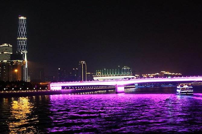Pearl River Night Cruise & Eveing Tour in Guangzhou with Private Transport - Seeing Guangzhou from the Pearl River after dark