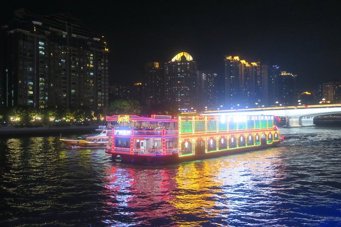 Pearl River Night Cruise in Guangzhou with Private Transfer - The IFC lights and Guangzhou’s modern skyline