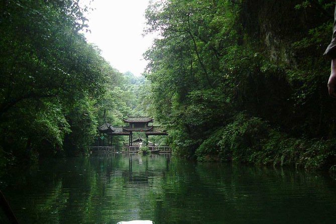 Private 1 day drive: Dujiangyan Irrigation and Mt. Qingcheng - Mount Qingcheng: Taoist temples among misty peaks
