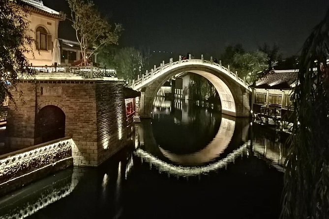 Private Beijing Transfer: Simatai Great Wall and Gubei Water Town - Gubei Water Town after sunset