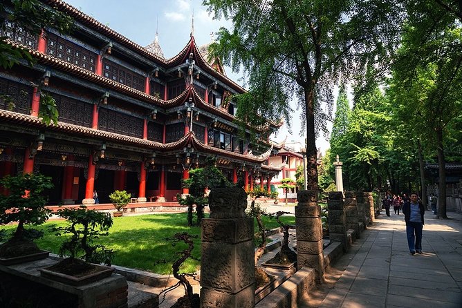 Private Chengdu Highlights Day Trip: Panda Base and City from Chongqing by Train - People’s Park and the Match Corner
