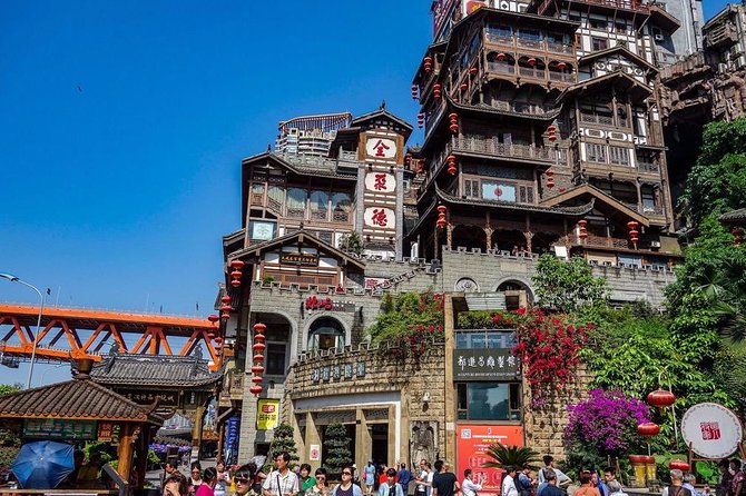 Private Customized Tour: Chongqing City Highlights in One Day - Liziba, where the train runs through a building