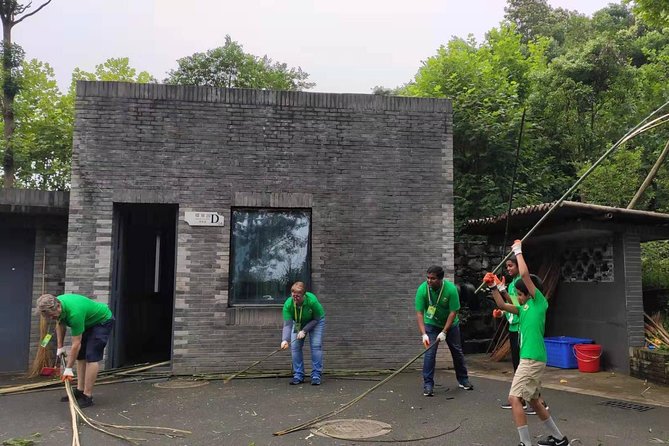 Private Dujiangyan Panda Base Panda Rescue Center Volunteer for a Day - Buffet lunch with the center staff