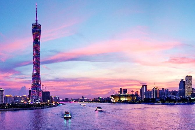 Private Flexible Guangzhou Layover Tour of Old and New Highlights - Canton Tower and the Zhujiang River skyline