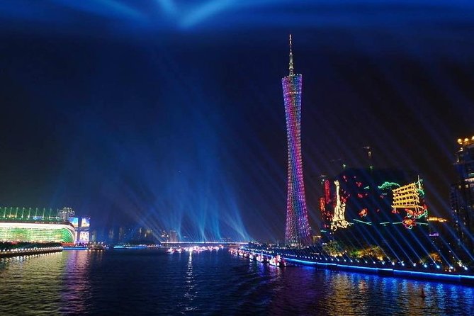 Private Guangzhou Night Tour VIP Cruise and Dim-Sum Dinner Option - Boarding near Canton Tower