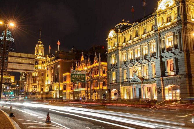 Private Shanghai Evening Street Food Walking and Cruise Tour - Passing the Old Town Bazaar toward the Bund