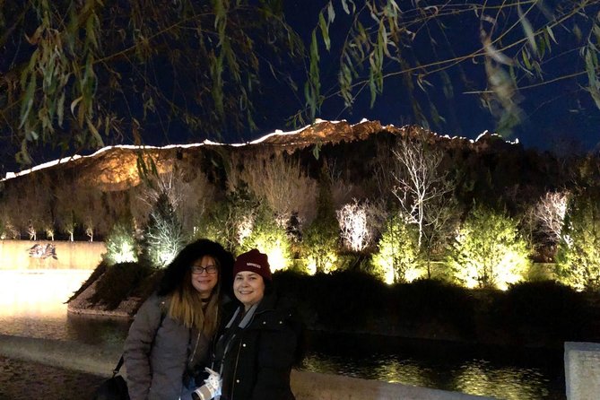 Private Simatai Great Wall and Gubei Water Town Night Tour from Beijing - Simatai Great Wall under evening lights