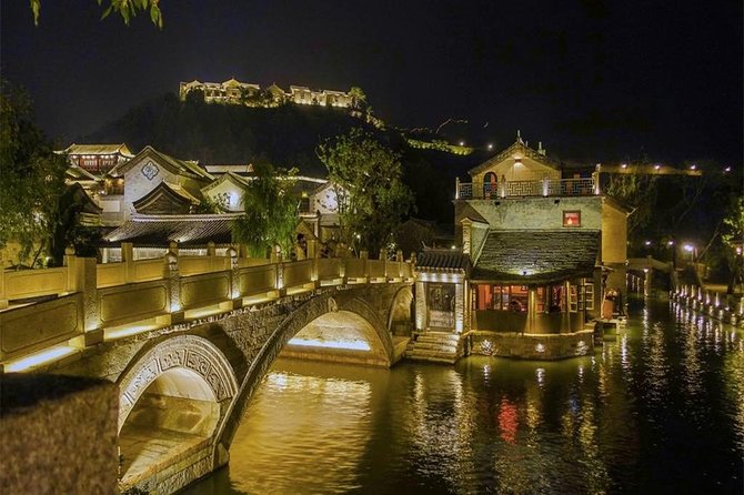 Private Simatai Great Wall and Gubei Water Town Night Tour from Beijing - Gubei Water Town after dark