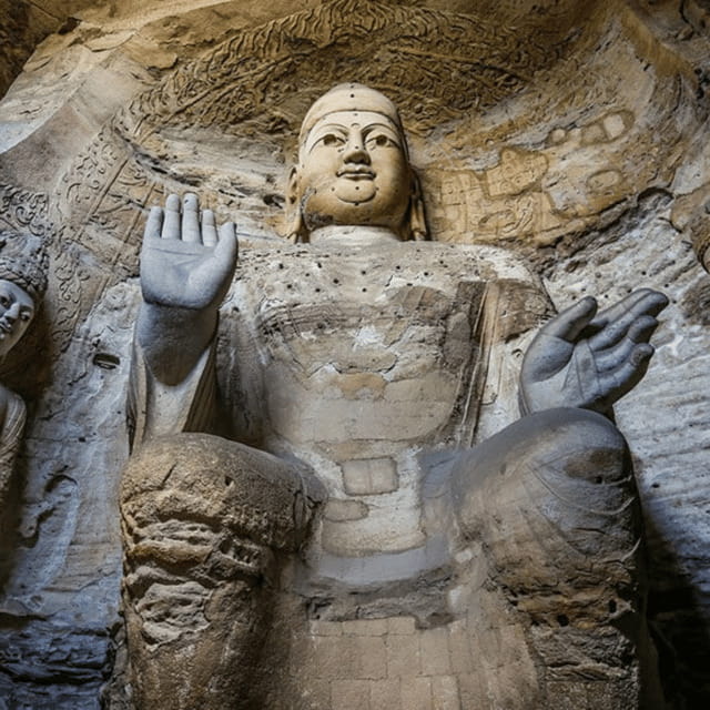 Private Tour Datong Hengshan Hanging Temple Yungang Grottoes - A Datong lunch with knife-cut noodles