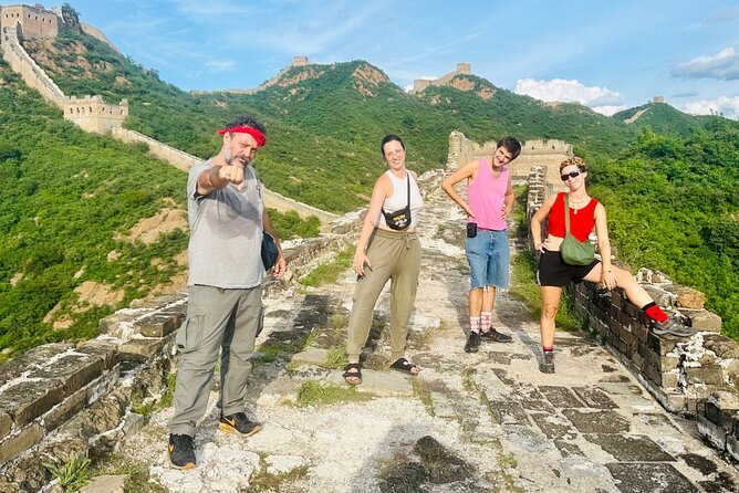 Private Trekking Day Tour to Jinshanling Great Wall - The view toward Simatai
