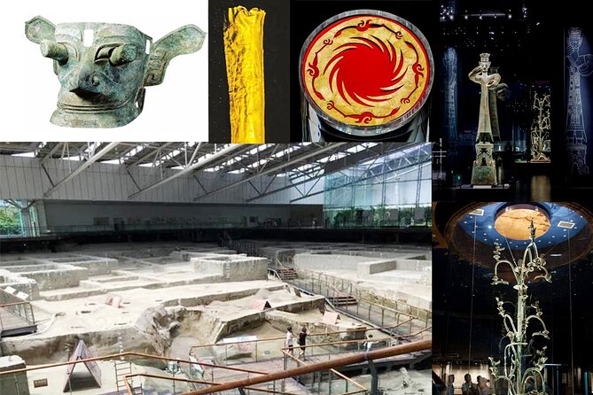 Sanxingdui Museum+Chengdu Panda Base or Jinsha Site Tour - Sanxingdui Museum and its extraordinary bronze figures