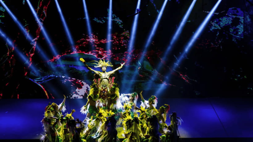 Sanya: The Legend of Romance Scenic Area Show Tickets - Entering the scenic area and preparing for the performance