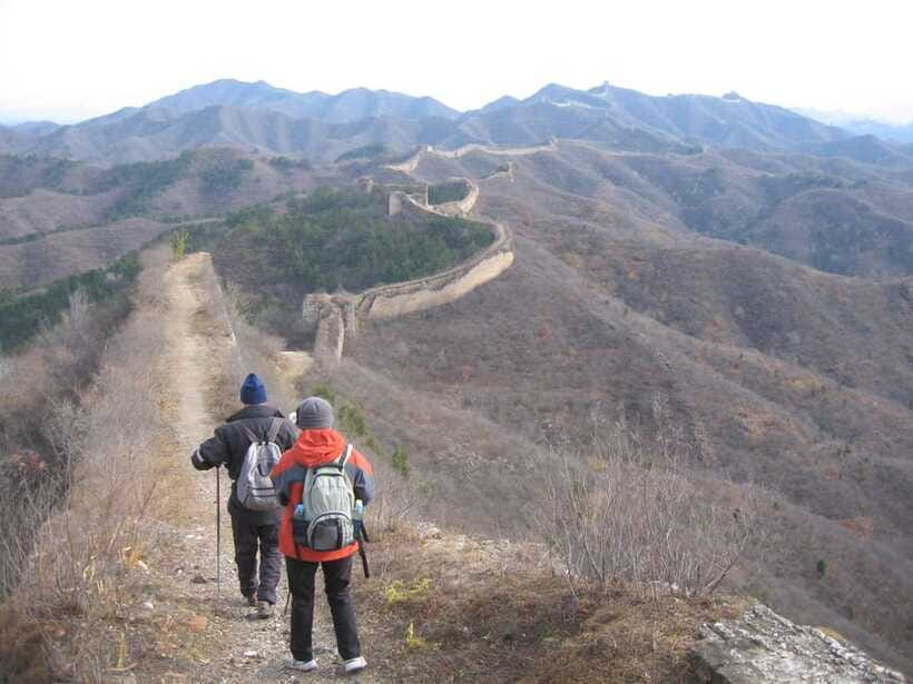 Self-guided challenging hiking from Jinshanling to Gubeikou - Jinshanling’s restored towers and demanding brick steps