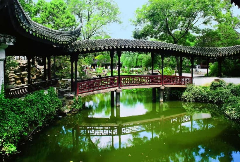 Shanghai: All-Inclusive Suzhou Gardens & Grand Canal Trip - Walking Pingjiang Road beside the old waterways