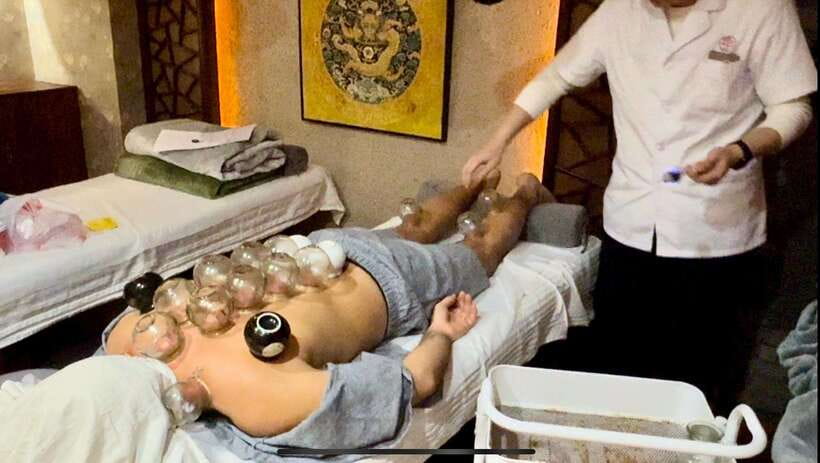 Shanghai:Authentic Chinese Body/Foot Massage, Hair& Head SPA - Moxibustion and the warmth of mugwort