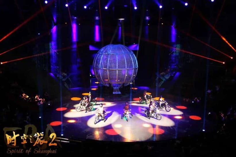 Shanghai Circus World ERA Acrobatic Show Discount Tickets - Inside Shanghai Circus World at No. 2266 Gonghexin Road