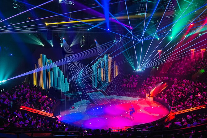 Shanghai: Circus World ERA Theatre Acrobatics Ticket - The motorcycle cage brings the loudest jolt